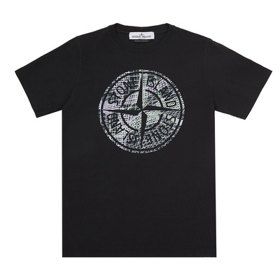 스톤아일랜드 쥬니어 카모 원 로고 티셔츠 네이비 21072 (8,10)